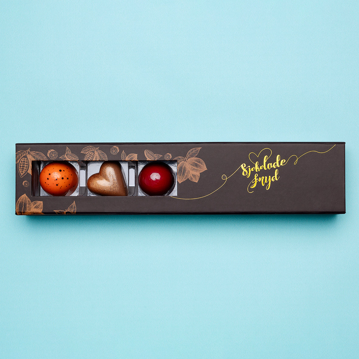 Gaveeske 6 biter sjokolade