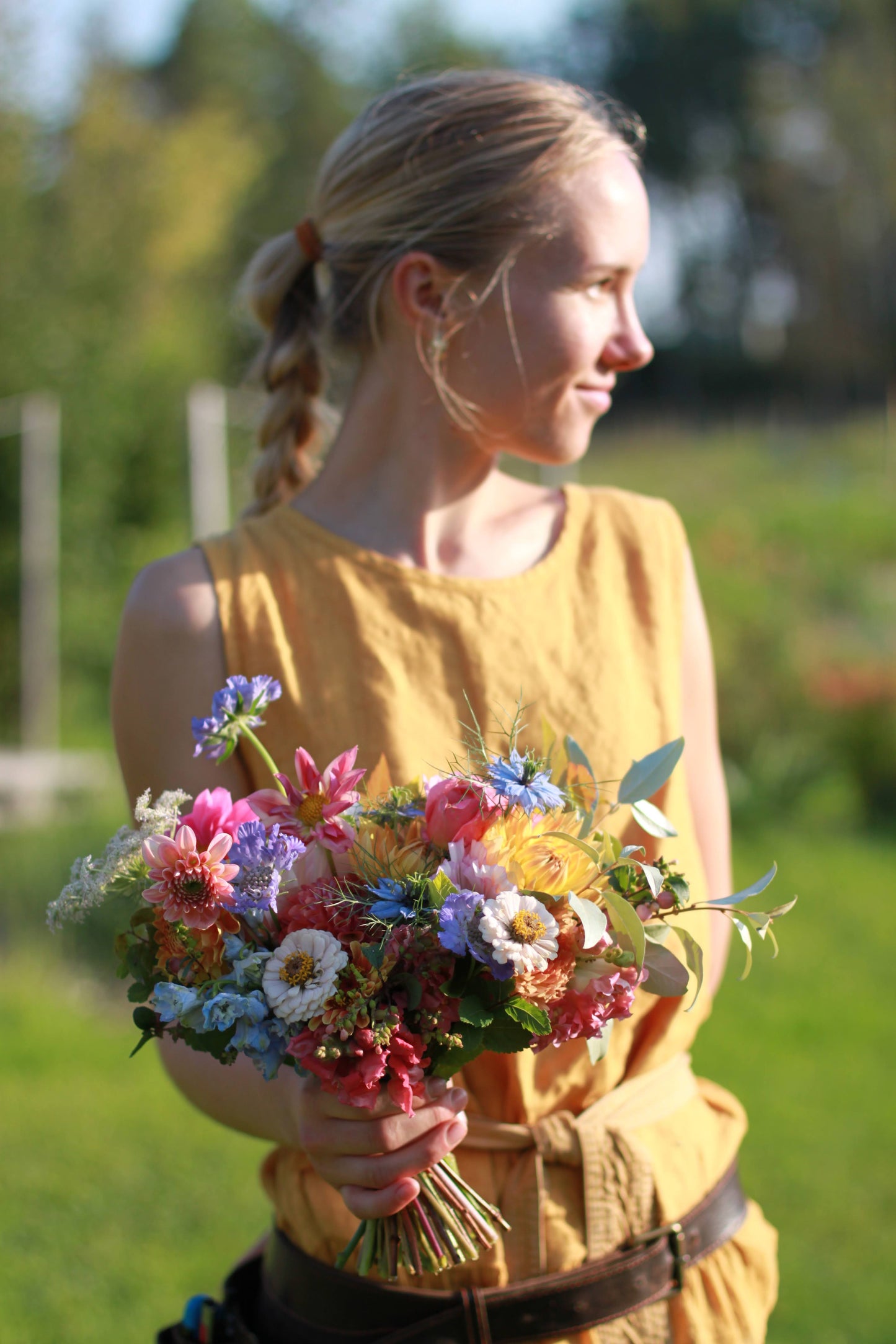 Brudebukett uten åkervandring