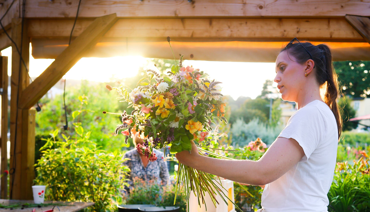 Bukettkurs 13. august 2026