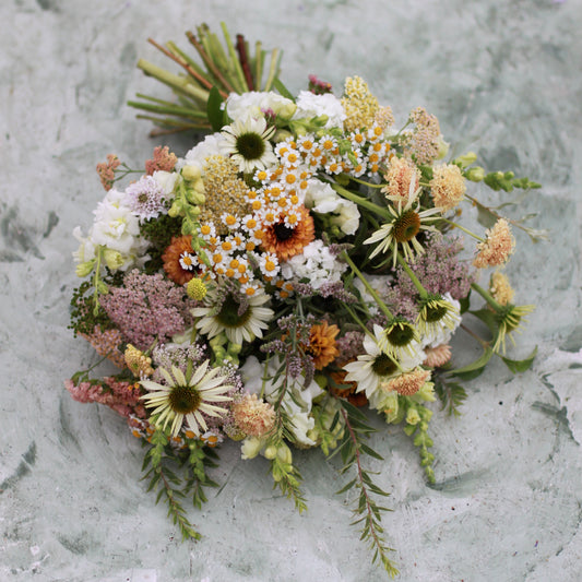 Bårebukett til begravelse, liten