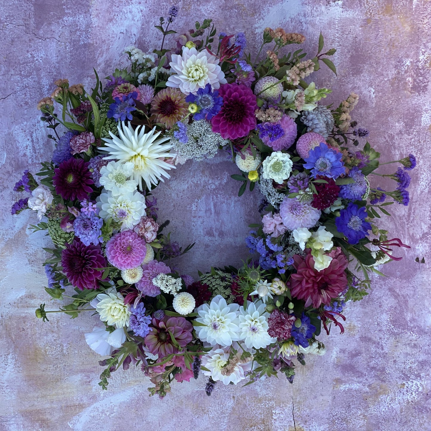 Krans til begravelse. Medium, 50-55 cm