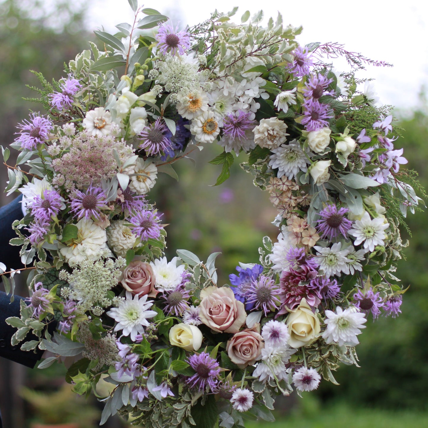 Krans til begravelse. Medium, 50-55 cm