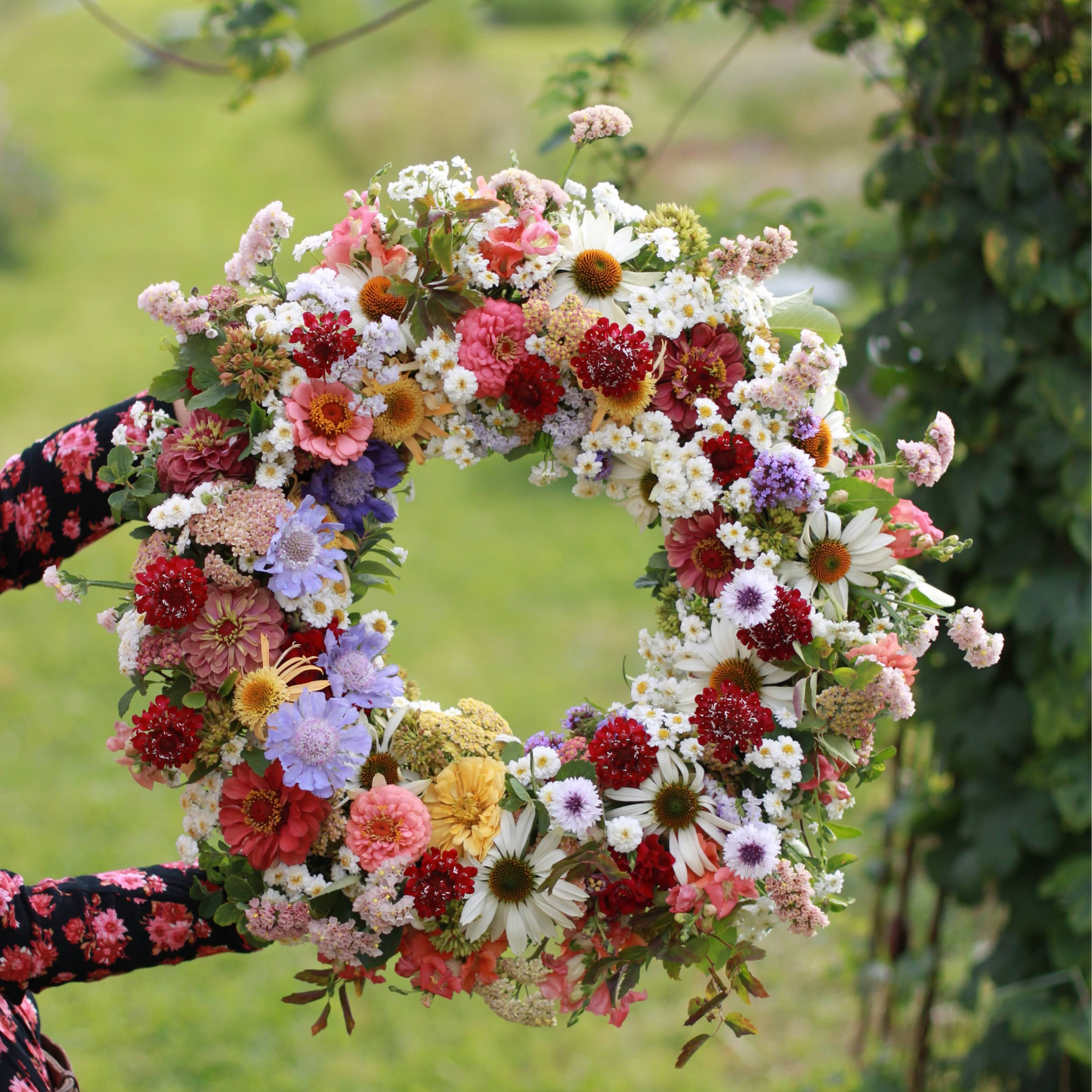 Krans til begravelse. Medium, 50-55 cm