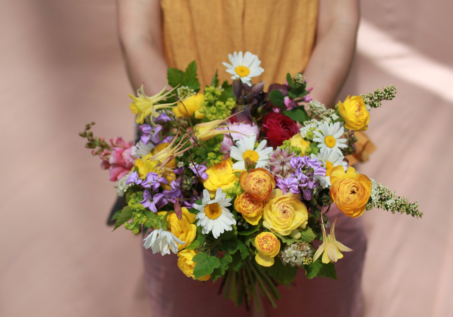 Brudebukett uten åkervandring