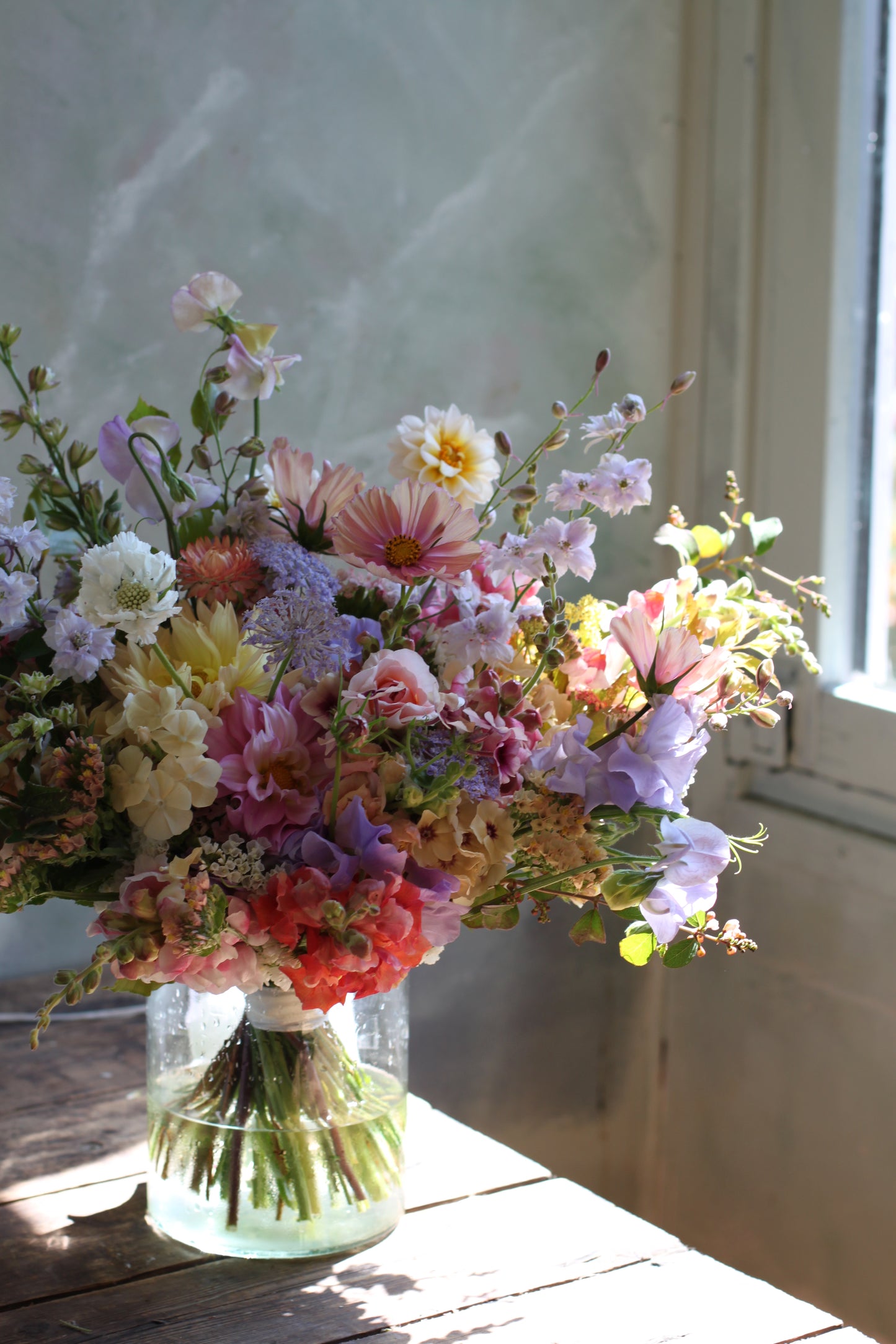 Brudebukett uten åkervandring