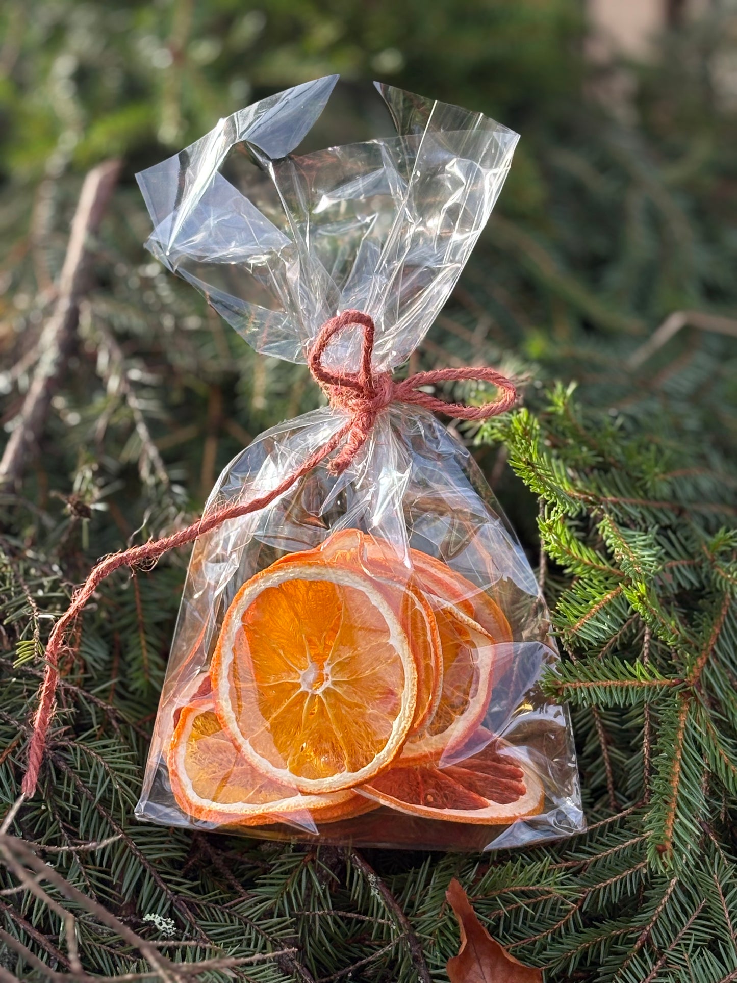 Tørkede appelsinskiver