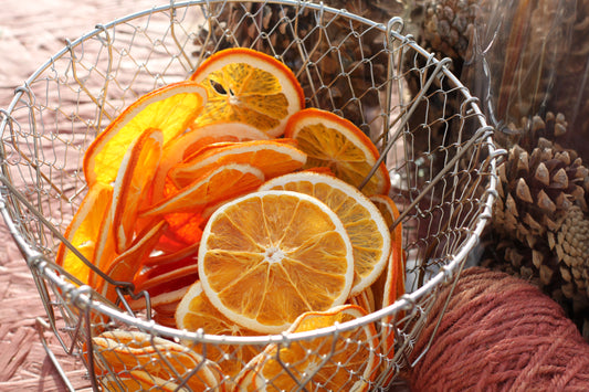 Tørkede appelsinskiver