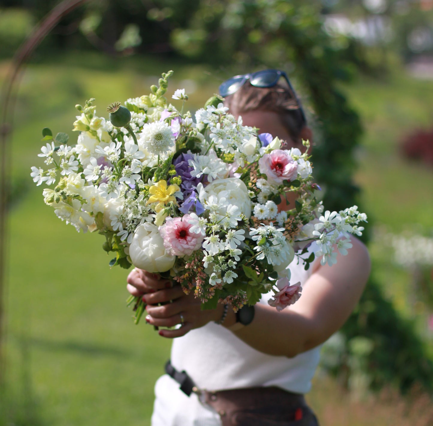 Brudebukett uten åkervandring